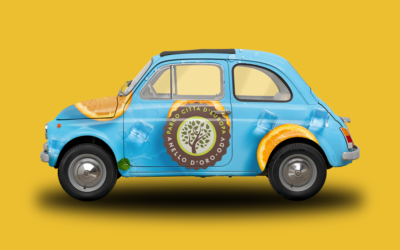 Tra i portafortuna più originali al mondo, la Fiat 500 con il logo del Parco Città D’Europa, spopola!